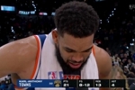 【完整版】唐斯场边:文班是几十年难遇的天才 我尽全力去消耗他