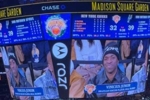 维尼修斯现身纽约尼克斯主场，观战NBA总决赛尼克斯vs马刺G3比赛
